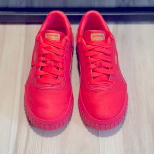 PUMA Cali Sneakers—Hot Pink